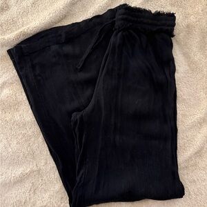 O’neil Black Wide-Leg Pants